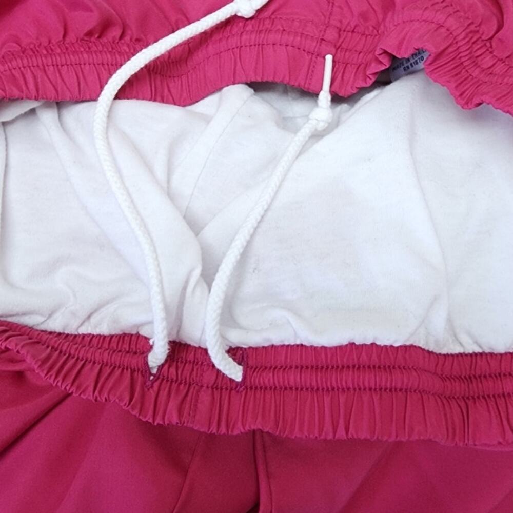 Vintage Bolle Sport Lined Fuchsia Workout Suit with pockets Womens Size Medium - Picture 12 of 12